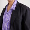 Striped Silk Shirt - E1 Striped Silk Shirt - E1