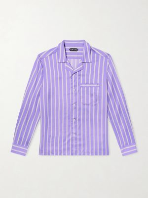 Striped Silk Shirt Striped Silk Shirt
