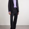 Striped Silk Shirt - OU Striped Silk Shirt - OU