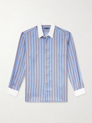 Striped Silk Shirt Striped Silk Shirt