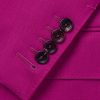 Slim-Fit Double-Breasted Wool-Twill Suit Jacket - CU Slim-Fit Double-Breasted Wool-Twill Suit Jacket - CU