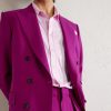 Slim-Fit Double-Breasted Wool-Twill Suit Jacket - E2 Slim-Fit Double-Breasted Wool-Twill Suit Jacket - E2