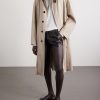 Slim-Fit Leather Shorts - OU Slim-Fit Leather Shorts - OU