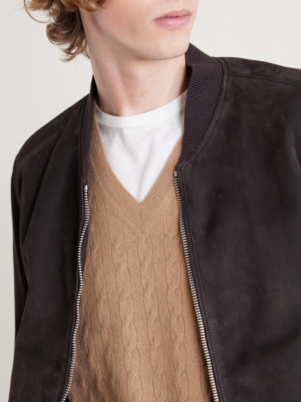 Cable-Knit Wool Sweater - CU