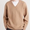 Cable-Knit Wool Sweater - FR