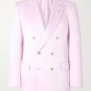 Double-Breasted Silk-Gabardine Blazer Double-Breasted Silk-Gabardine Blazer
