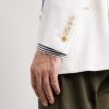 Double-Breasted Silk-Gabardine Blazer - E1 Double-Breasted Silk-Gabardine Blazer - E1