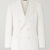 Double-Breasted Silk-Gabardine Blazer Double-Breasted Silk-Gabardine Blazer