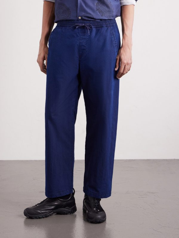 + Nanamica Insulation Cropped Straight-Leg Padded Cotton-Blend Trousers - FR