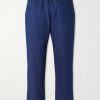 + Nanamica Insulation Cropped Straight-Leg Padded Cotton-Blend Trousers
