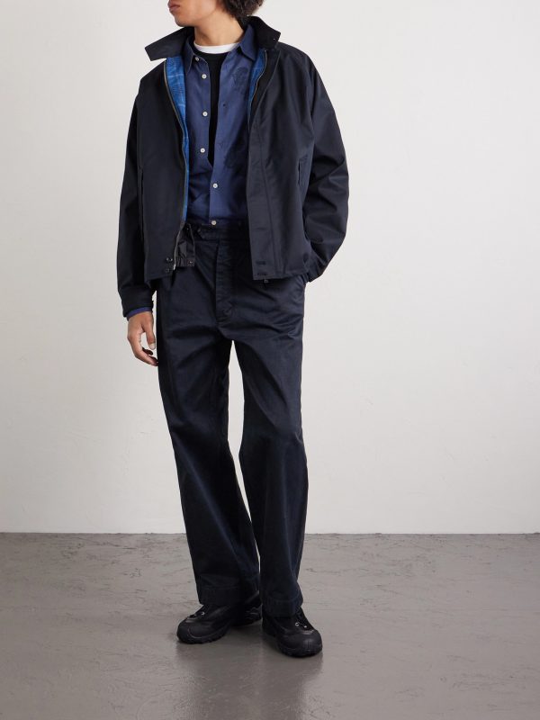 + Nanamica Paisley-Print Cotton-Twill Shirt - OU