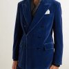 Cotton-Velvet Tuxedo Jacket - FR Cotton-Velvet Tuxedo Jacket - FR