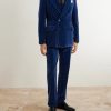Cotton-Velvet Tuxedo Jacket - OU Cotton-Velvet Tuxedo Jacket - OU