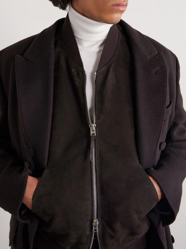 Suede Bomber Jacket - CU