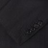 Double-Breasted Pinstriped Wool Suit Jacket - CU Double-Breasted Pinstriped Wool Suit Jacket - CU