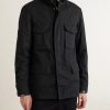 Cotton and Silk-Blend Hooded Field Jacket - FR Cotton and Silk-Blend Hooded Field Jacket - FR