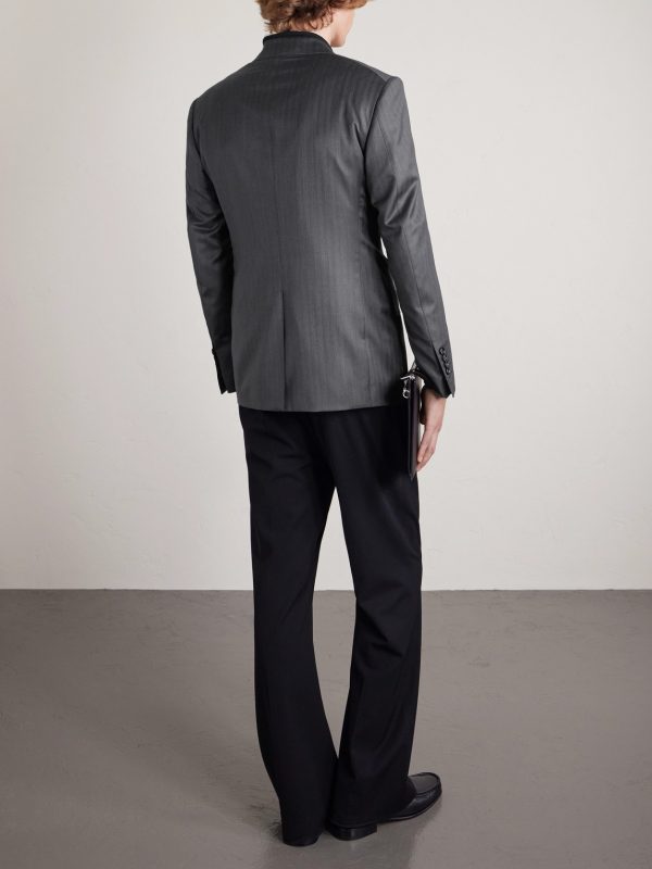 Shelton Wool and Silk-Blend Suit Jacket - BK Shelton Wool and Silk-Blend Suit Jacket - BK