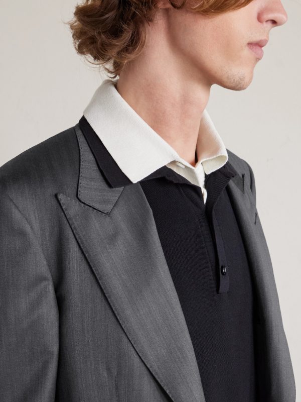 Shelton Wool and Silk-Blend Suit Jacket - E2 Shelton Wool and Silk-Blend Suit Jacket - E2