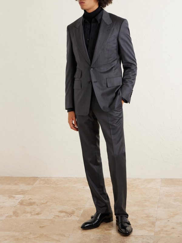 Shelton Wool and Silk-Blend Suit Jacket - OU2 Shelton Wool and Silk-Blend Suit Jacket - OU2