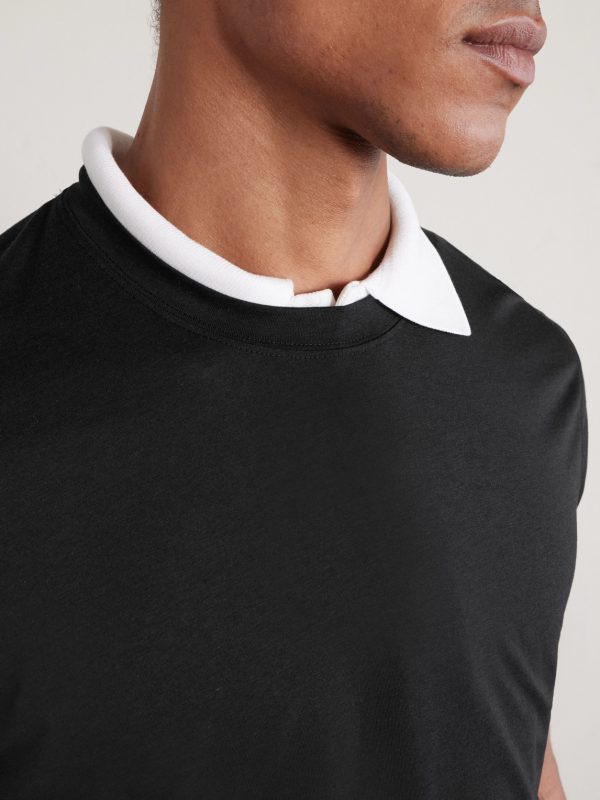 Lyocell and Cotton-Blend T-Shirt - CU Lyocell and Cotton-Blend T-Shirt - CU