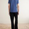 Lyocell and Cotton-Blend T-Shirt - BK Lyocell and Cotton-Blend T-Shirt - BK