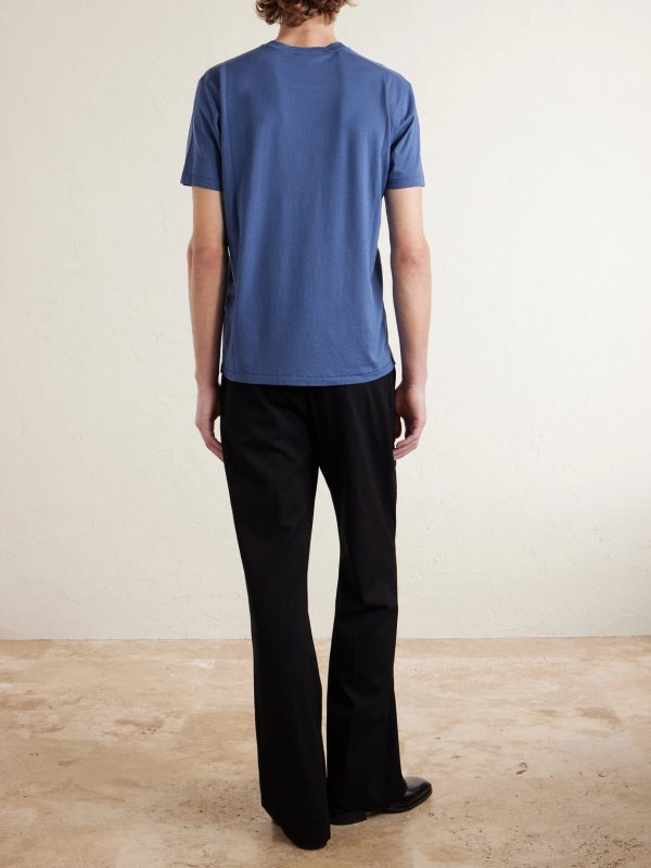 Lyocell and Cotton-Blend T-Shirt - BK Lyocell and Cotton-Blend T-Shirt - BK