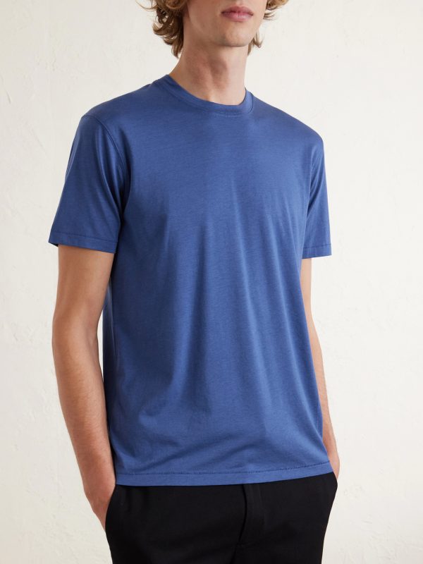 Lyocell and Cotton-Blend T-Shirt - FR Lyocell and Cotton-Blend T-Shirt - FR