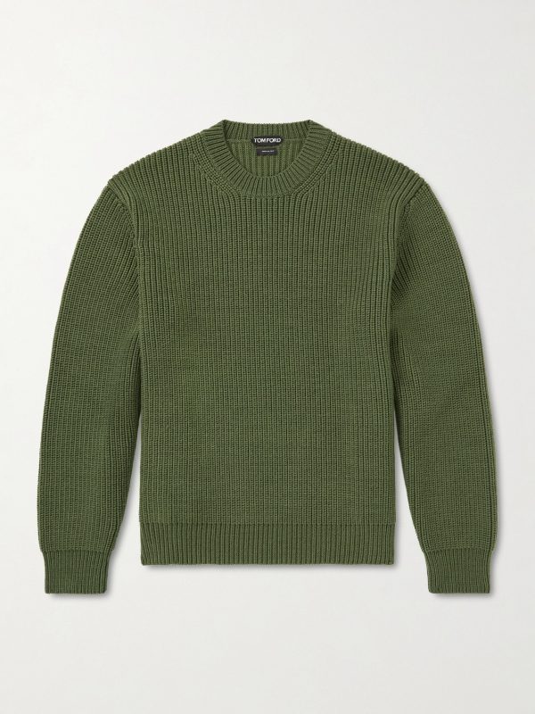 Ribbed Wool Sweater