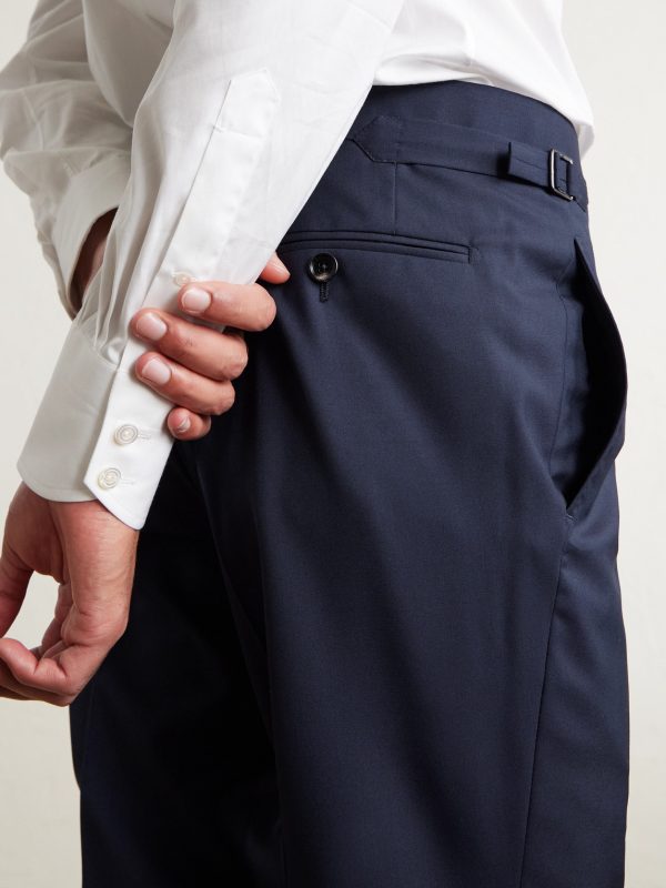 Straight-Leg Super 120s Wool Suit Trousers - CU