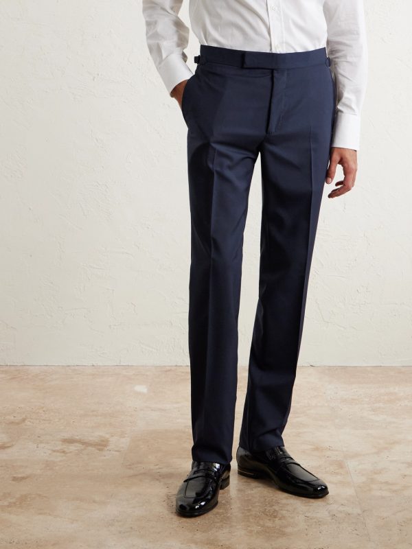 Straight-Leg Super 120s Wool Suit Trousers - FR