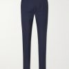 Straight-Leg Super 120s Wool Suit Trousers