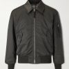 Padded Satin Bomber Jacket Padded Satin Bomber Jacket