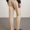 Straight-Leg Cotton-Drill Trousers - BK Straight-Leg Cotton-Drill Trousers - BK