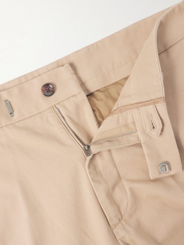 Straight-Leg Cotton-Drill Trousers - CU Straight-Leg Cotton-Drill Trousers - CU