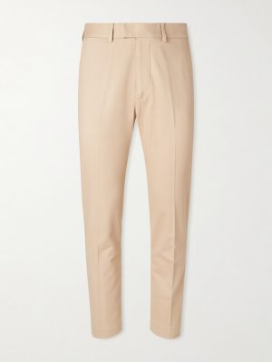 Straight-Leg Cotton-Drill Trousers Straight-Leg Cotton-Drill Trousers