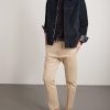 Straight-Leg Cotton-Drill Trousers - OU Straight-Leg Cotton-Drill Trousers - OU