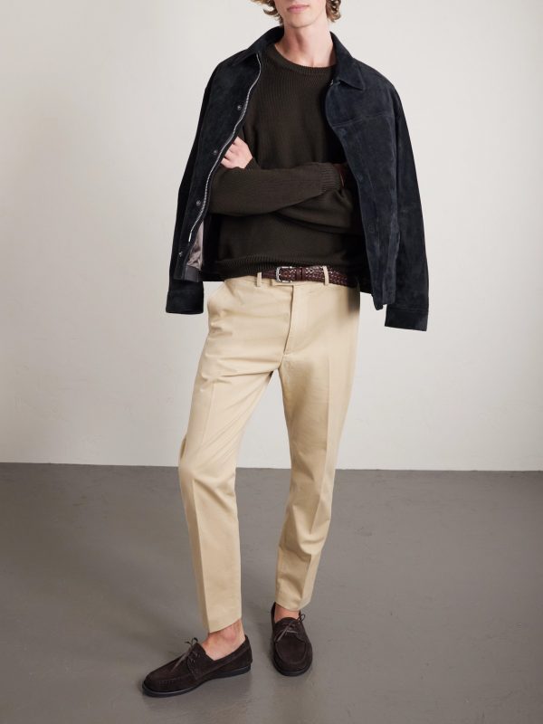 Cotton and Silk-Blend Sweater - OU