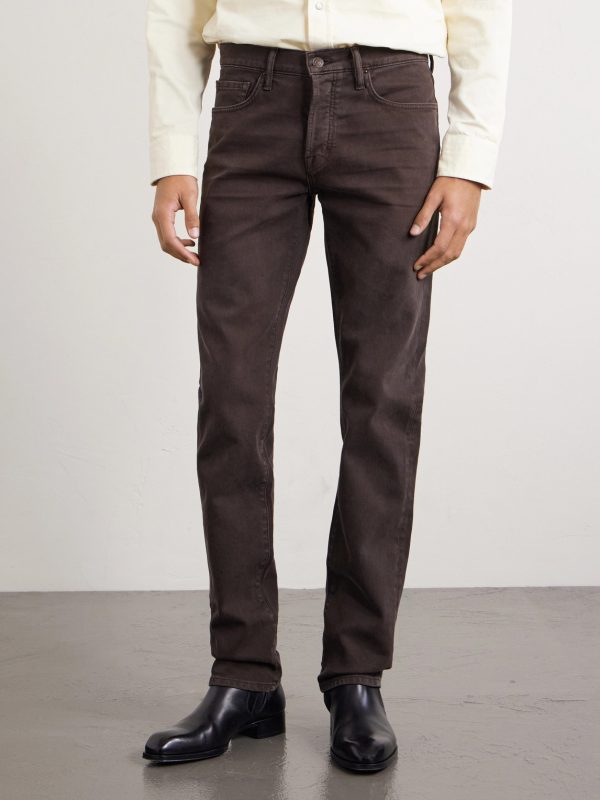 Slim-Fit Cotton-Blend Corduroy Trousers - FR Slim-Fit Cotton-Blend Corduroy Trousers - FR