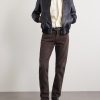 Slim-Fit Cotton-Blend Corduroy Trousers - OU Slim-Fit Cotton-Blend Corduroy Trousers - OU