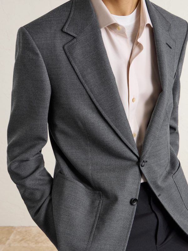 Shelton Wool-Blend Blazer - E2 Shelton Wool-Blend Blazer - E2