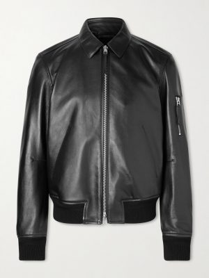 Leather Blouson Jacket Leather Blouson Jacket