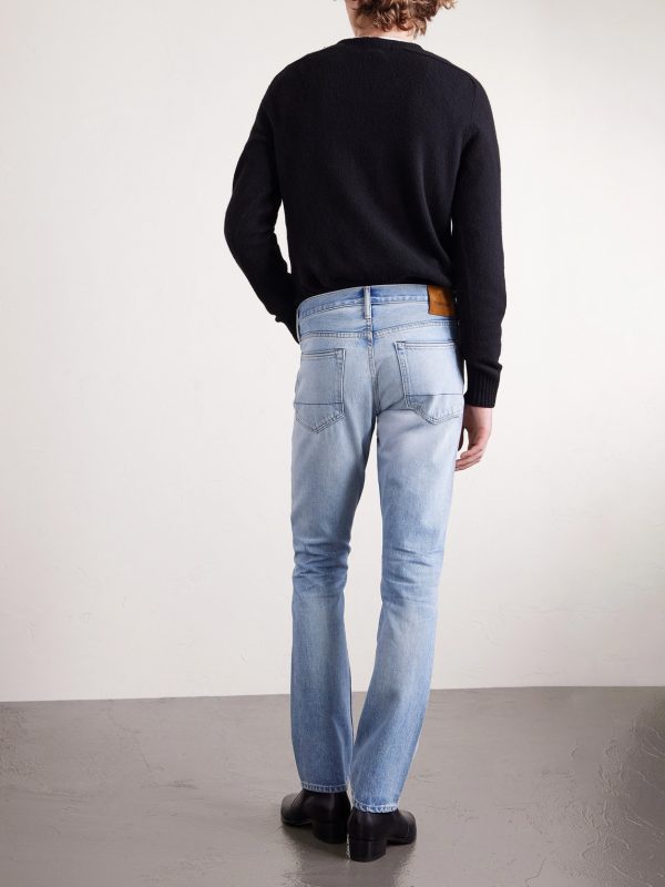 Slim-Fit Selvedge Jeans - BK Slim-Fit Selvedge Jeans - BK