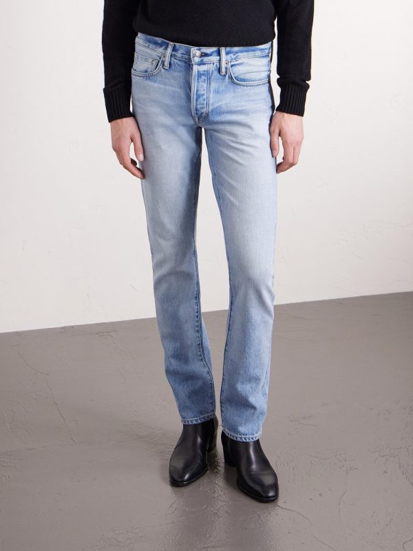 Slim-Fit Selvedge Jeans - FR Slim-Fit Selvedge Jeans - FR