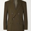 Slim-Fit Double-Breasted Wool, Cashmere and Silk-Blend Blazer Slim-Fit Double-Breasted Wool, Cashmere and Silk-Blend Blazer