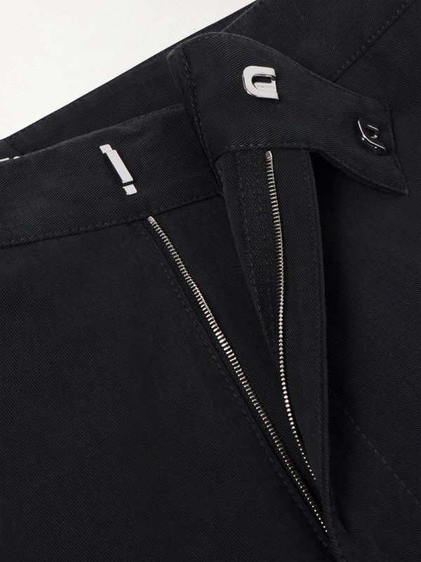 Wide-Leg Cotton-Drill Trousers - CU Wide-Leg Cotton-Drill Trousers - CU