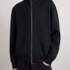 Wool-Blend Zip-Up Cardigan - FR Wool-Blend Zip-Up Cardigan - FR