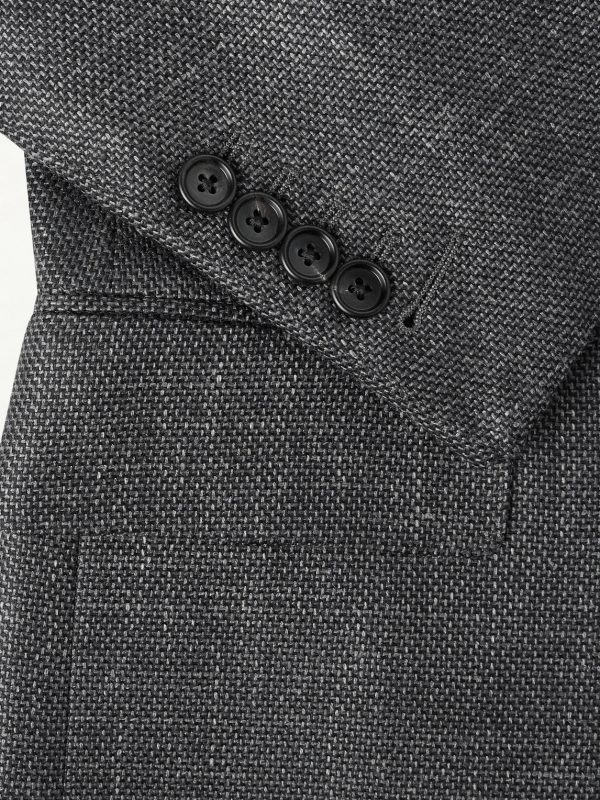 Dyllan Wool, Silk and Linen-Blend Blazer - E1 Dyllan Wool, Silk and Linen-Blend Blazer - E1