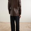 Leather Blazer - BK Leather Blazer - BK