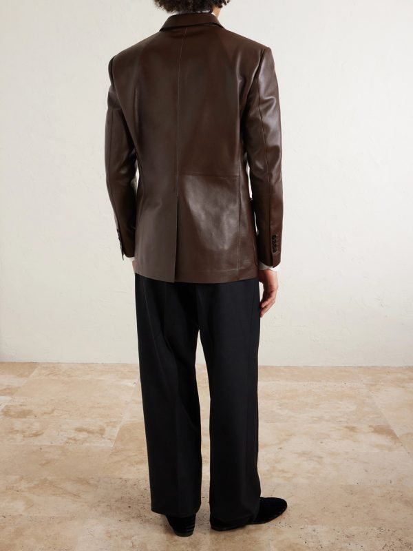 Leather Blazer - BK Leather Blazer - BK