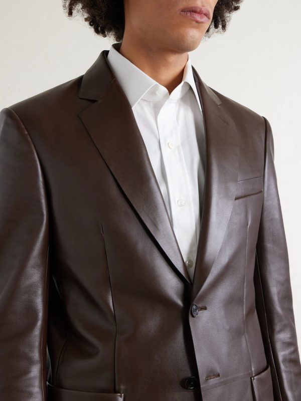 Leather Blazer - E2 Leather Blazer - E2
